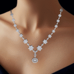 Gilded-Harmony-Diamond-Necklace-model-shoot