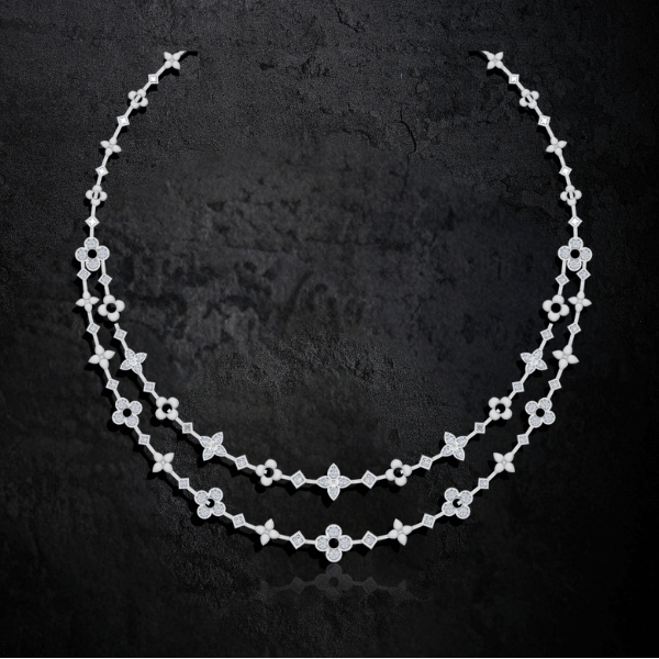 Luxury-Flower-Statement-Diamond-Necklace