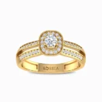 Mesmerising Natural Diamond Solitaire Ring
