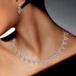 Oceanic-Grace-Diamond-Necklace-model-shoot