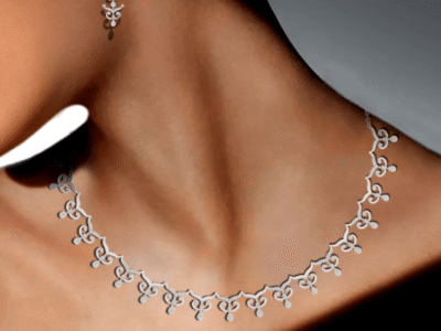 Oceanic-Grace-Diamond-Necklace-model-shoot