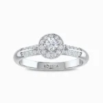 Radiant-Solitaire-Ring-White-Gold-Front-View