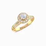 Radiant-Solitaire-Ring-Yellow-Gold-Side-View