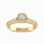 Sparkling-Solitaire-Natural-Diamond-Yellow-Gold-Front-View