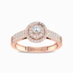 Striking Natural Diamond Solitaire Ring