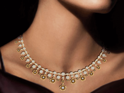 stellar-majesty-diamond-necklace-model-shoot