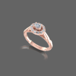Timeless Treasure Diamond Oval Ring