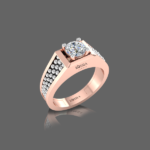 Exotic Men's Diamond Ring