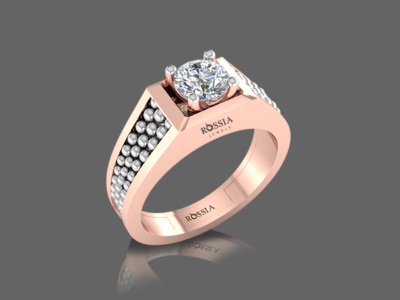 Exotic Men's Diamond Ring