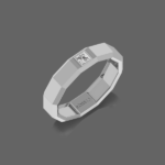 William Diamond Men's Ring