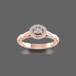 Timeless Treasure Diamond Oval Ring