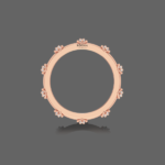 Shimmering Wedding Band For Him