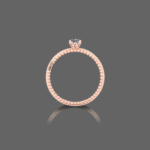 Zinnia Promise Diamond Ring