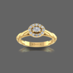 Timeless Treasure Diamond Oval Ring