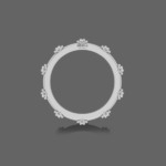 Shimmering Wedding Band For Him