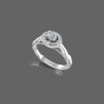 Timeless Treasure Diamond Oval Ring