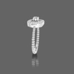 Cushion Halo Diamond Ring