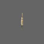 Three Leaf Diamond Mangalsutra Pendant