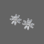 Minimalistic Diamond Stud Earrings