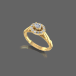 Timeless Treasure Diamond Oval Ring