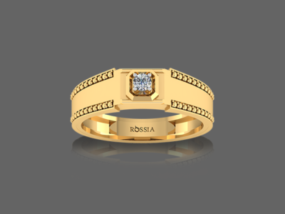 Noble Gleam Diamond Men's Ring