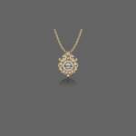 Golden Grace Diamond Mangalsutra Pendant