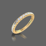 Clinquant Wedding Diamond Band