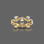 Ornate Diamond Wedding Band