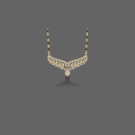 Eternal Bond Diamond Mangalsutra Pendant