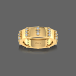 Shimmering Wedding Band For Him