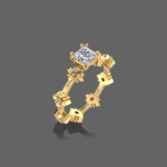 Pretty Chic Solitaire Ring