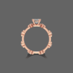 Pretty Chic Solitaire Ring