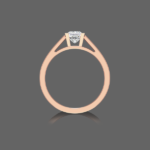 Princess Cut Diamond Men's Ring