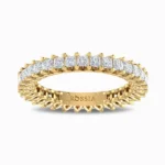 Amour-Eternity-Natural-Diamond-Band-Yellow-Gold-Front-View