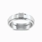 Aquaman-Natural-Diamond-Ring-For-Men-White-Gold-Front-View