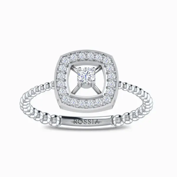 Cushion-Halo-Natural-Diamond-Ring-White-Gold-Front-View