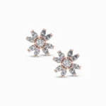 Minimalistic Diamond Stud Earrings