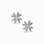 Minimalistic Diamond Stud Earrings