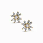 Minimalistic Diamond Stud Earrings