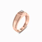 Noble-Gleam-Natural-Diamond-Men’s-Ring-Rose-Gold-Side-View