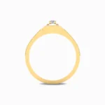 Noble-Gleam-Natural-Diamond-Men’s-Ring-Yellow-Gold-Basket-View