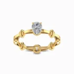 Pristine-Pyrus-Solitaire-Ring-Yellow-Gold-Front-View
