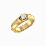 Robin-Diamond-Ring-For-Men-Yellow-Gold-Side-View