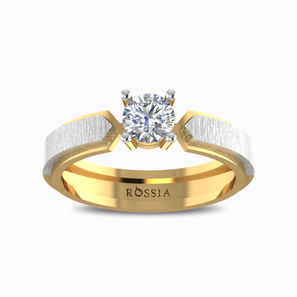 The-Ira-Solitaire-Ring-Yellow-Gold-Front-View The Ira Solitaire Ring