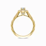 Timeless-Treasure-Natural-Diamond-Oval-Ring-Yellow-Gold-Basket-View