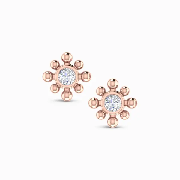 Tiny Treasure Diamond Studs