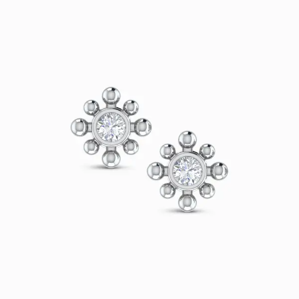 Tiny Treasure Diamond Studs