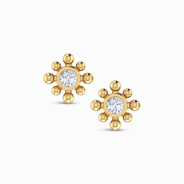 Tiny Treasure Diamond Studs
