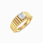 Wolverine Natural Diamond Wedding Ring For Him