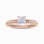 Zinnia Promise Natural Diamond Ring